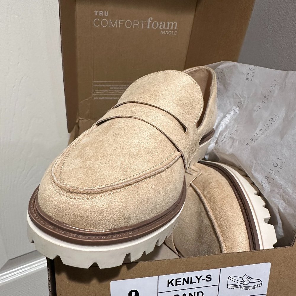 Journee Collection Beige Kenly Penny Loafer